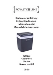 Royalty Line CB-30 Instruction Manual