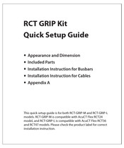 AccuEnergy RCT-GRIP-L Quick Setup Manual