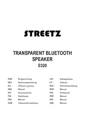 Streetz 6612079 Manual