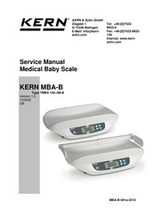 KERN TMBA 15K-3M-B Service Manual
