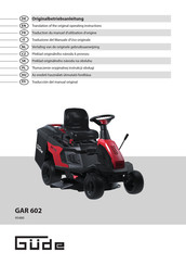 GÜDE 95480 Operating Instructions Manual
