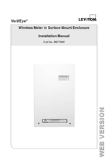 Leviton VerifEye MDTSW Installation Manual
