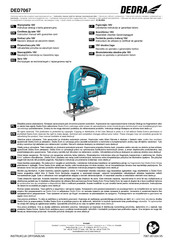 DEDRA DED7067 Instruction Manual