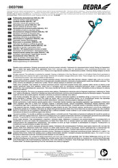DEDRA DED7090 Instruction Manual