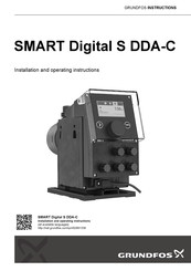 Grundfos SMART Digital S DDA-C Installation And Operating Instructions Manual