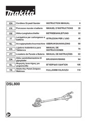 Makita DSL800Z Instruction Manual