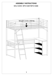 Merax MF313388 Assembly Instructions Manual