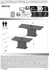 Forte ERXT42 Assembling Instruction