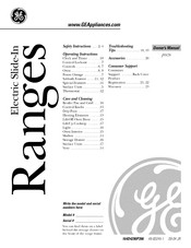 GE JSS28CK2CC Owner's Manual