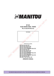 Manitou C-E2 Series Operator's Manual