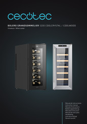 cecotec BOLERO GRANDSOMMELIER 1230 COOLWOOD Instruction Manual