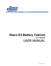 Staco Energy E3 User Manual