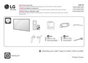 LG 65US340C Series Easy Setup Manual