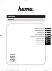 Hama 00136209 Operating Instructions Manual
