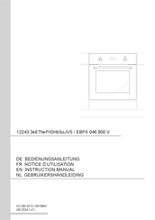 Amica 12243.3eETtsrPrDHbSoJVS Instruction Manual
