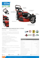 GÜDE BIG WHEELER 554.2 R Translation Of The Original Instructions