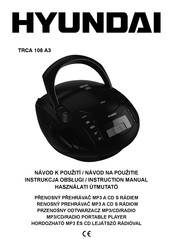 Hyundai TRCA 108 A3 Instruction Manual