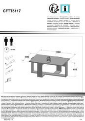 Forte CFTT5117 Assembling Instruction