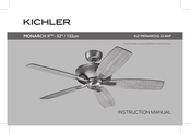 Kichler Lighting MONARCH II KLF-MONARCH2-52-BAP Instruction Manual
