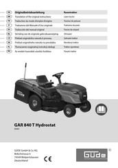 GÜDE GAR 840 T Translation Of The Original Instructions