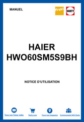 Haier HWO60SM5S9BH User Manual