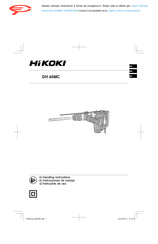 HIKOKI DH 40MCWS Handling Instructions Manual
