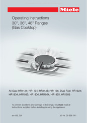 Euromaid HR1136 Operating Instructions Manual