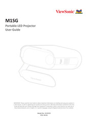 ViewSonic M1SG User Manual