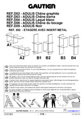 Gautier 592 Assembly Instructions Manual