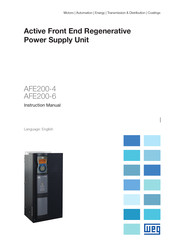 WEG AFE200-4 Instruction Manual