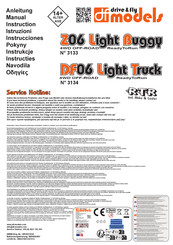 DF-models Z06 Light Buggy Instruction Manual