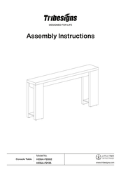 Tribesigns LITTLE TREE HOGA-F2135 Assembly Instructions Manual