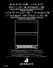 Jenn-Air JUCFP242HL00 Use And Care Manual And Installation Instructions