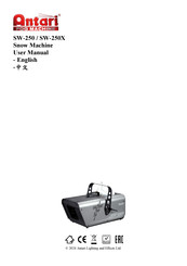 Antari SW-250X User Manual