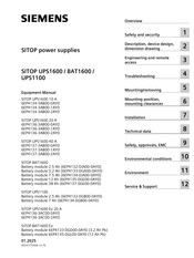 Siemens 6EP4137-0GE00-0AY0 Equipment Manual