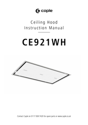 Caple CE921WH Instruction Manual