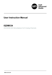 Snell Advanced Media IQDMX34 User Instruction Manual