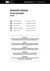 tacwise GCN57P Operator's Manual