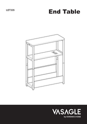Songmics VASAGLE LET335 Assembly Instructions Manual