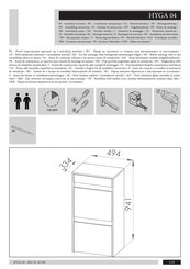 ML MEBLE HYGA 04 Assembling Instruction
