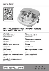 Silvercrest SFB 80 A3 User Manual