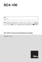 Nice SC4-100 Installation Manual