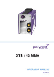 Parweld XTS 143 MMA Operator's Manual