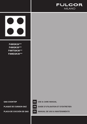 Fulgor Milano F4MGK30S1 Use & Care Manual