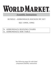 World Market 1090N Assembly Instructions Manual