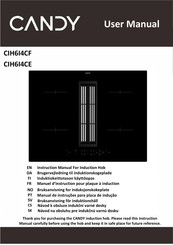 Candy CIH6I4CE User Manual