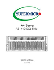 Supermicro A+ Server AS -4124GQ-TNMI User Manual