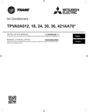 Mitsubishi Electric TPVA0A036 Installation Manual