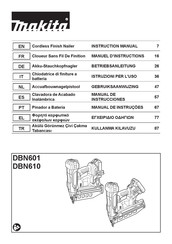 Makita DBN601 Instruction Manual