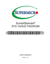 Supermicro SuperServer SYS-1029UZ-TN20R25M User Manual
